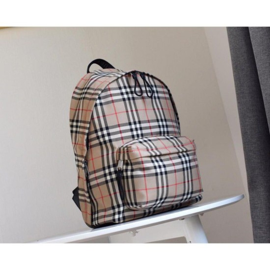 Replica 1:1 Zaino Burberry con motivo Vintage check e icona Stripe Outlet Zaino Burberry con motivo Vintage check e icona Stripe imitazioni perfette