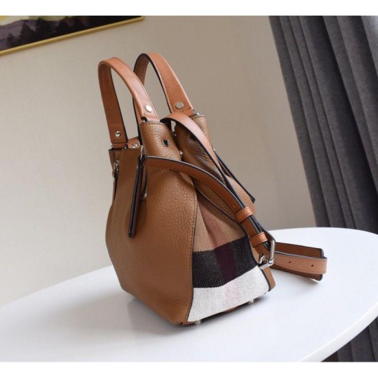 Borsa a mano Burberry Marrone imitazioni perfette