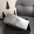 Clutch YSL Saint Laurent Classic Argento Clutch YSL Saint Laurent Classic Argento