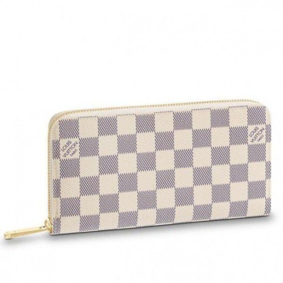 Portafoglio Zippy Damier Azur Canvas N41660