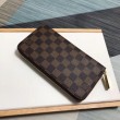Portafoglio Zippy Damier Ebene Canvas N41661