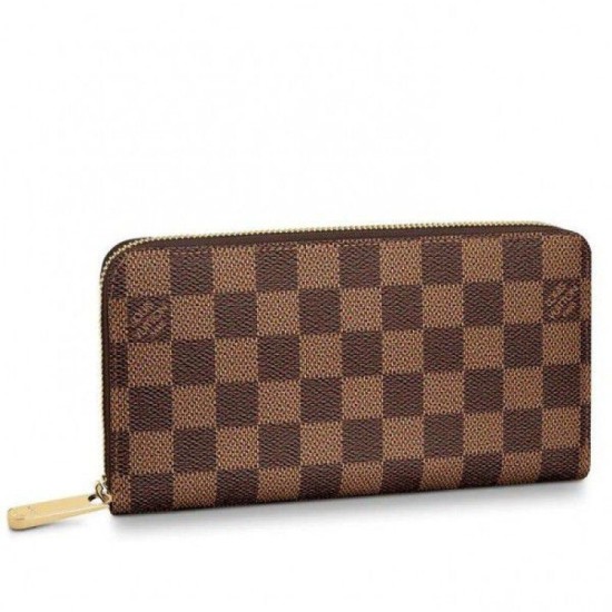 Portafoglio Zippy Damier Ebene Canvas N41661