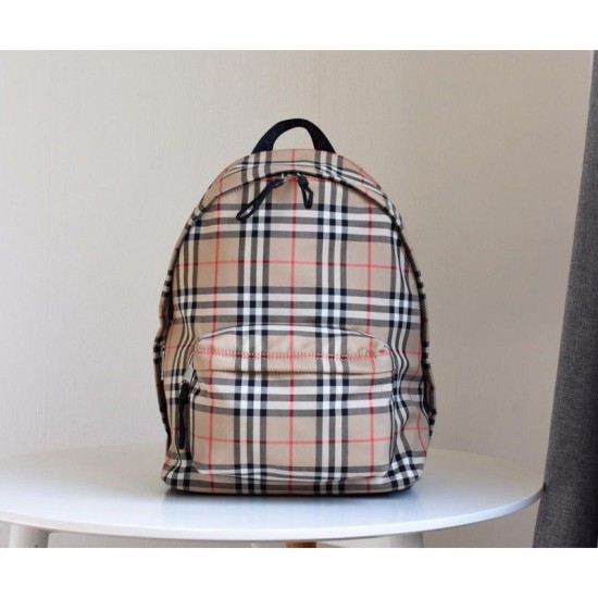 Zaino Burberry con motivo Vintage check e icona Stripe imitazioni perfette
