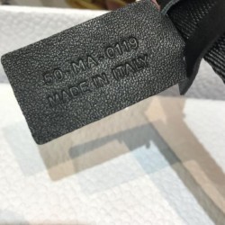 Alta gamma replica Cintura in nylon a sella da donna Christian Dior nera Dupe Perfetta Cloni Firmate Alta gamma replica Cintura in nylon a sella da donna Christian Dior nera imitazioni