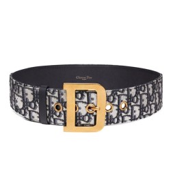 Cloni Firmate Cintura Christian Dior Diorquake Dior Oblique da donna blu scuro imitazioni