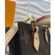 Borsa Petit Sac Plat M69442 Marrone