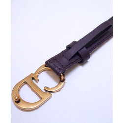 Pari all'originale replica Cintura Christian Dior Saddle Dior Oblique Rossa