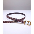 Pari all'originale replica Cintura Christian Dior Saddle Dior Oblique Rossa Pari all'originale replica Cintura Christian Dior Saddle Dior Oblique Rossa