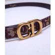 Pari all'originale replica Cintura Christian Dior Saddle Dior Oblique Rossa Pari all'originale replica Cintura Christian Dior Saddle Dior Oblique Rossa