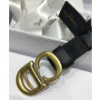 Alta gamma replica Cintura in nylon a sella da donna Christian Dior nera Alta gamma replica Cintura in nylon a sella da donna Christian Dior nera