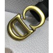 Alta gamma replica Cintura in nylon a sella da donna Christian Dior nera Alta gamma replica Cintura in nylon a sella da donna Christian Dior nera