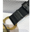 Alta gamma replica Cintura in nylon a sella da donna Christian Dior nera Alta gamma replica Cintura in nylon a sella da donna Christian Dior nera