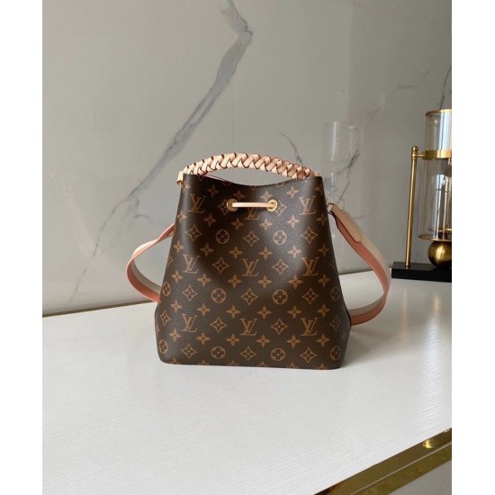 Neonoe MM Bag M45577 Marrone Dupe Perfetta Cloni Firmate Neonoe MM Bag M45577 Marrone imitazioni