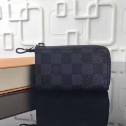 Riproduzione Fedele Car Key Case Damier Graphite N64410 imitazioni Replica Alta Qualità Car Key Case Damier Graphite N64410