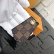 Pari all'originale replica Enchappes Portachiavi Damier Ebene M67917