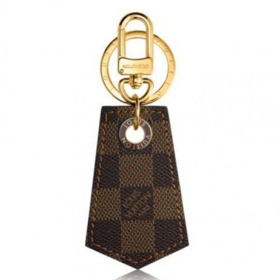Pari all'originale replica Enchappes Portachiavi Damier Ebene M67917