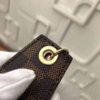 Pari all'originale replica Enchappes Portachiavi Damier Ebene M67917