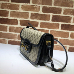 Borsa a spalla piccola 1955 Horsebit 602204 nera