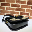 Borsa a spalla piccola 1955 Horsebit 602204 nera Borsa a spalla piccola 1955 Horsebit 602204 nera