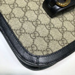 Borsa a spalla piccola 1955 Horsebit 602204 nera Borsa a spalla piccola 1955 Horsebit 602204 nera