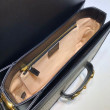 Borsa a spalla piccola 1955 Horsebit 602204 nera Borsa a spalla piccola 1955 Horsebit 602204 nera