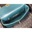 Borsa Large 19 in lana tweed con patta AS1162 AS1160 Blu