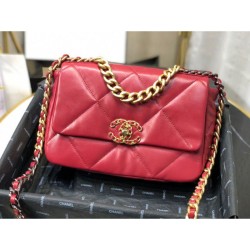 Replica Perfetta Large 19 in lana tweed con patta AS1162 AS1160 Rossa imitazioni perfette