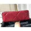 Replica Perfetta Large 19 in lana tweed con patta AS1162 AS1160 Rossa
