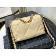 Imitazione Replica Perfetta Large 19 in lana tweed con patta AS1162 AS1160 Albicocca