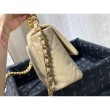 Imitazione Replica Perfetta Large 19 in lana tweed con patta AS1162 AS1160 Albicocca
