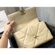 Imitazione Replica Perfetta Large 19 in lana tweed con patta AS1162 AS1160 Albicocca