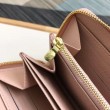 Pari all'originale replica Portafoglio Zippy Damier Azur Canvas N63503