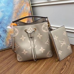 Borsa NeoNoe MM grigia Tourterelle M45555 Dupe Perfetta Cloni Firmate Borsa NeoNoe MM grigia Tourterelle M45555 imitazioni