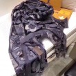 Anthracite Kamonogram Stole M71035