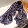 Anthracite Kamonogram Stole M71035