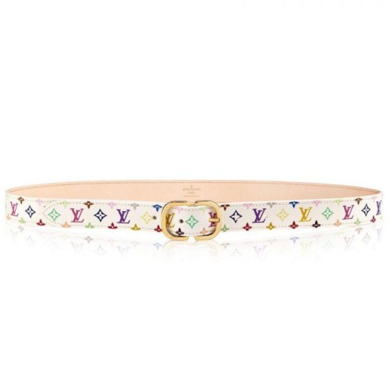 Dettagli perfetti Mini 25MM Cintura Monogram Multicolor M9585W