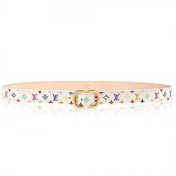 Dettagli perfetti Mini 25MM Cintura Monogram Multicolor M9585W