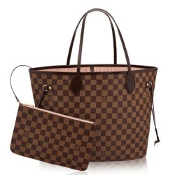 Qualità Specchio Neverfull MM Damier Ebene N41603 imitazioni perfette