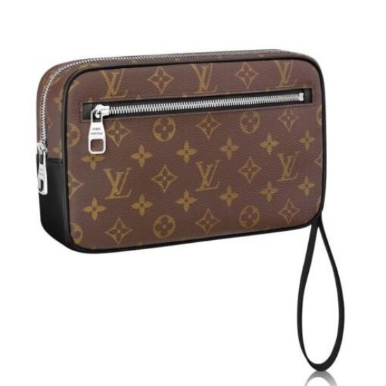 Borse Kasai Clutch Monogram Macassar M42838