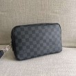 Kasai Clutch Damier Graphite N41664 