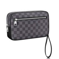 Kasai Clutch Damier Graphite N41664 
