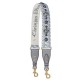 Dupe Alta gamma replica Cinturino in tela Christian Dior grigio imitazioni perfette Replica Alta gamma replica Cinturino in tela Christian Dior grigio Griffate