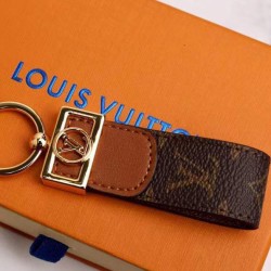 Dupe Dauphine Dragonne Portachiavi M69000 Marrone imitazioni perfette Replica Dauphine Dragonne Portachiavi M69000 Marrone Griffate