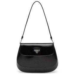Borsa a tracolla Prada Cleo in pelle spazzolata con patta 1BD311