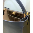 Borsa Peekaboo X-lite media in pelle nera