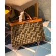 Borsa Peekaboo X-tote Canvas 8BH374 Caffè