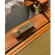 Borsa Peekaboo X-tote Canvas 8BH374 Caffè