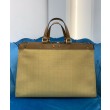 Borsa Peekaboo X-tote Canvas 8BH374 Crema