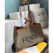 Qualità superiore replica Peekaboo X-tote Canvas 8BH374 Khaki