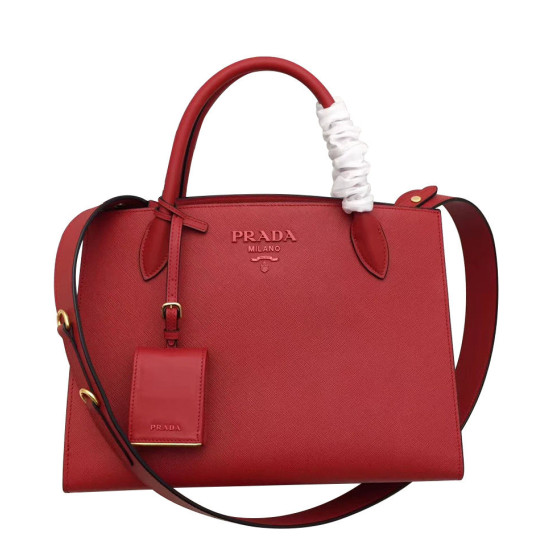 Borsa Prada Monochrome 1BA155 Rossa Borsa Prada Monochrome 1BA155 Rossa